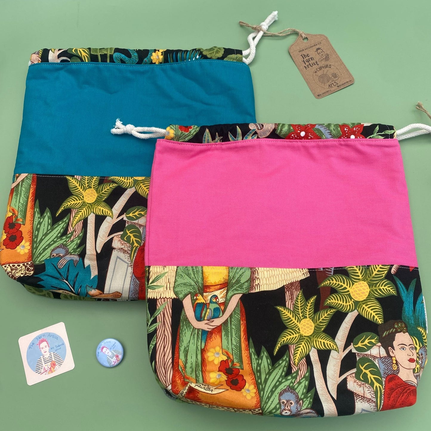 Frida Kahlo Medium Project Bag
