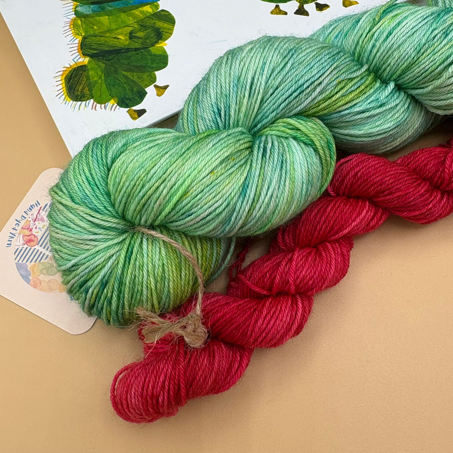 Hungry Caterpillar Sock Set - Merino DK or Sock 4 Ply