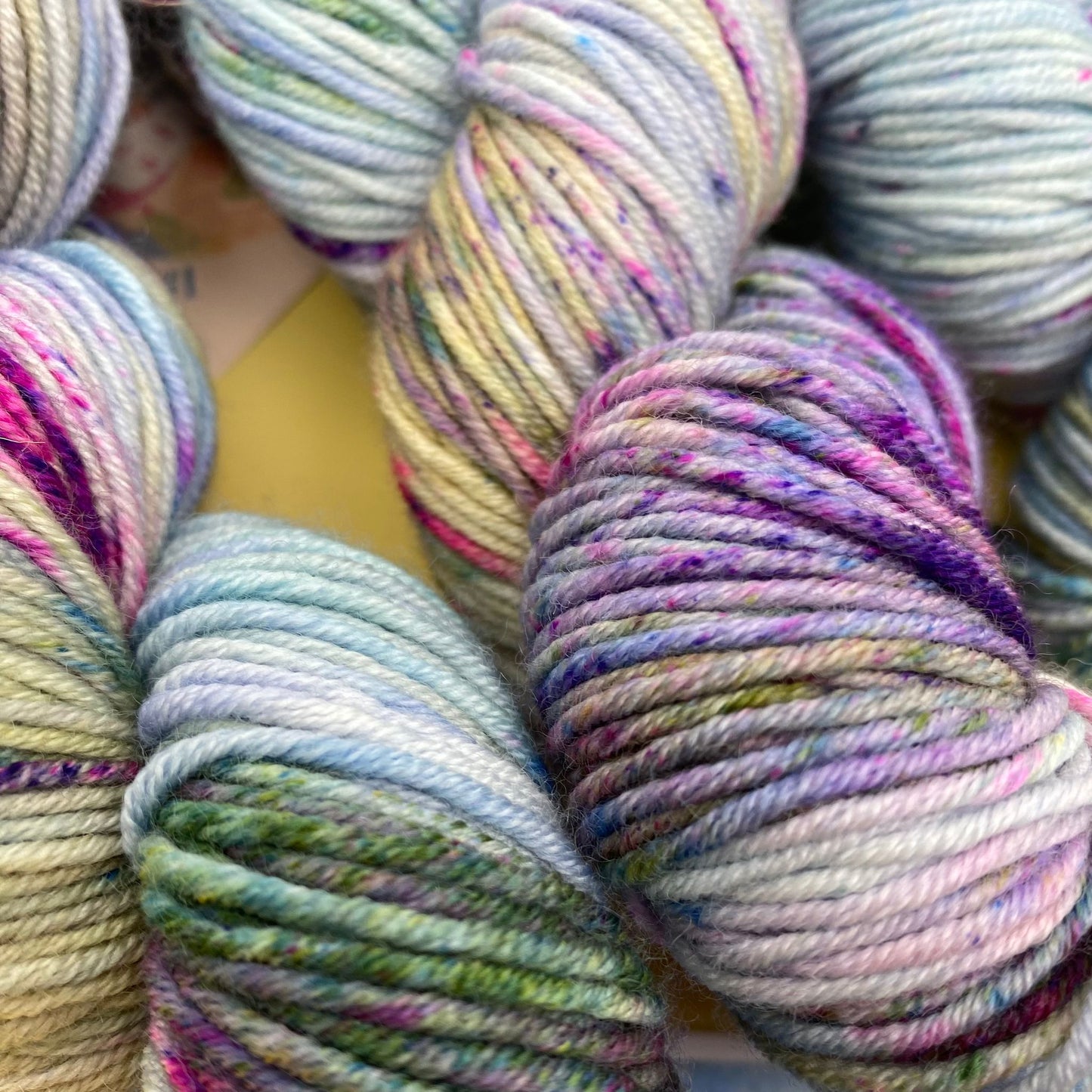 Monet's Waterlilies 1914 - Superwash Sock 4 Ply or Superwash Merino DK