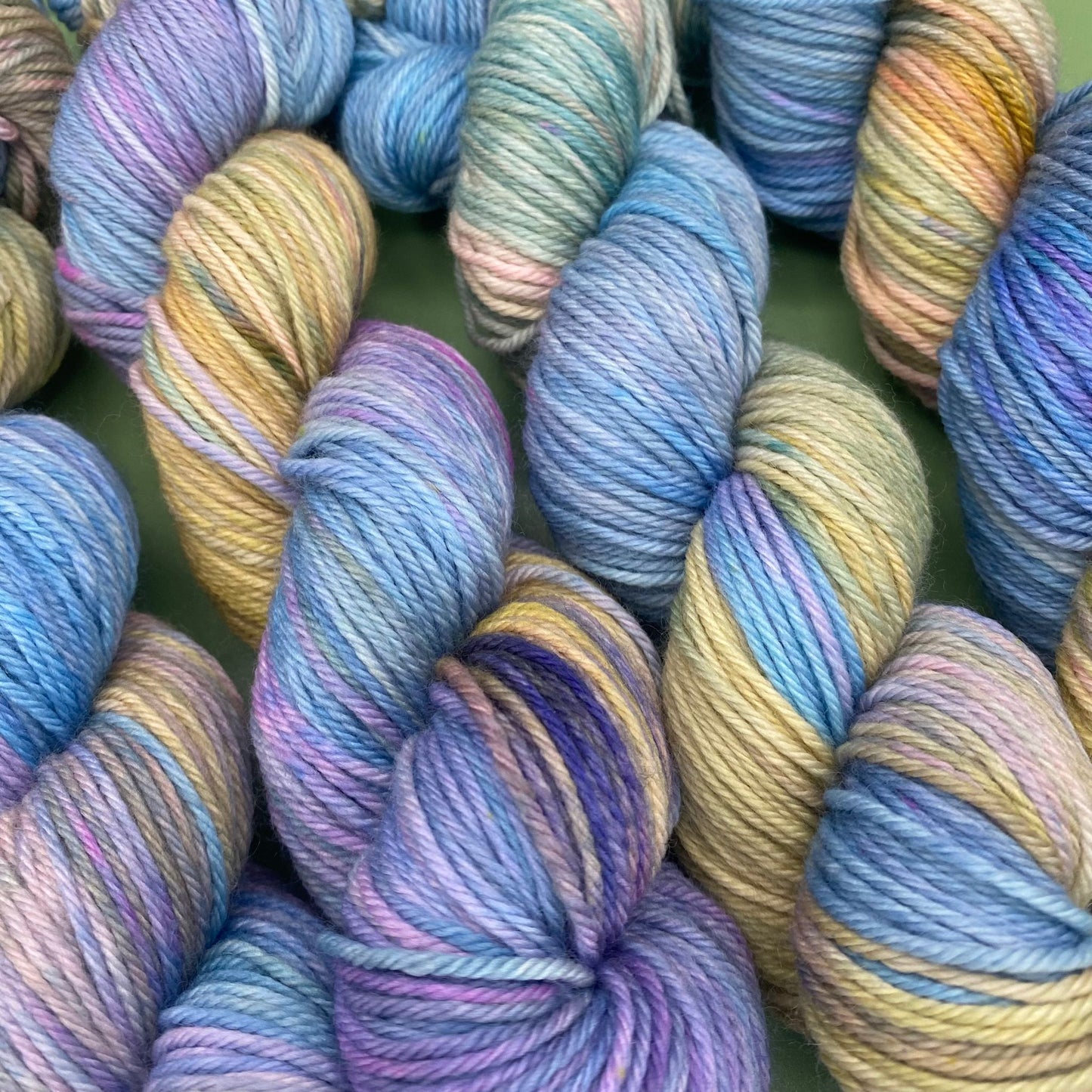 Monet's Water Lilies - Merino Silk 4 Ply or Superwash Sock DK