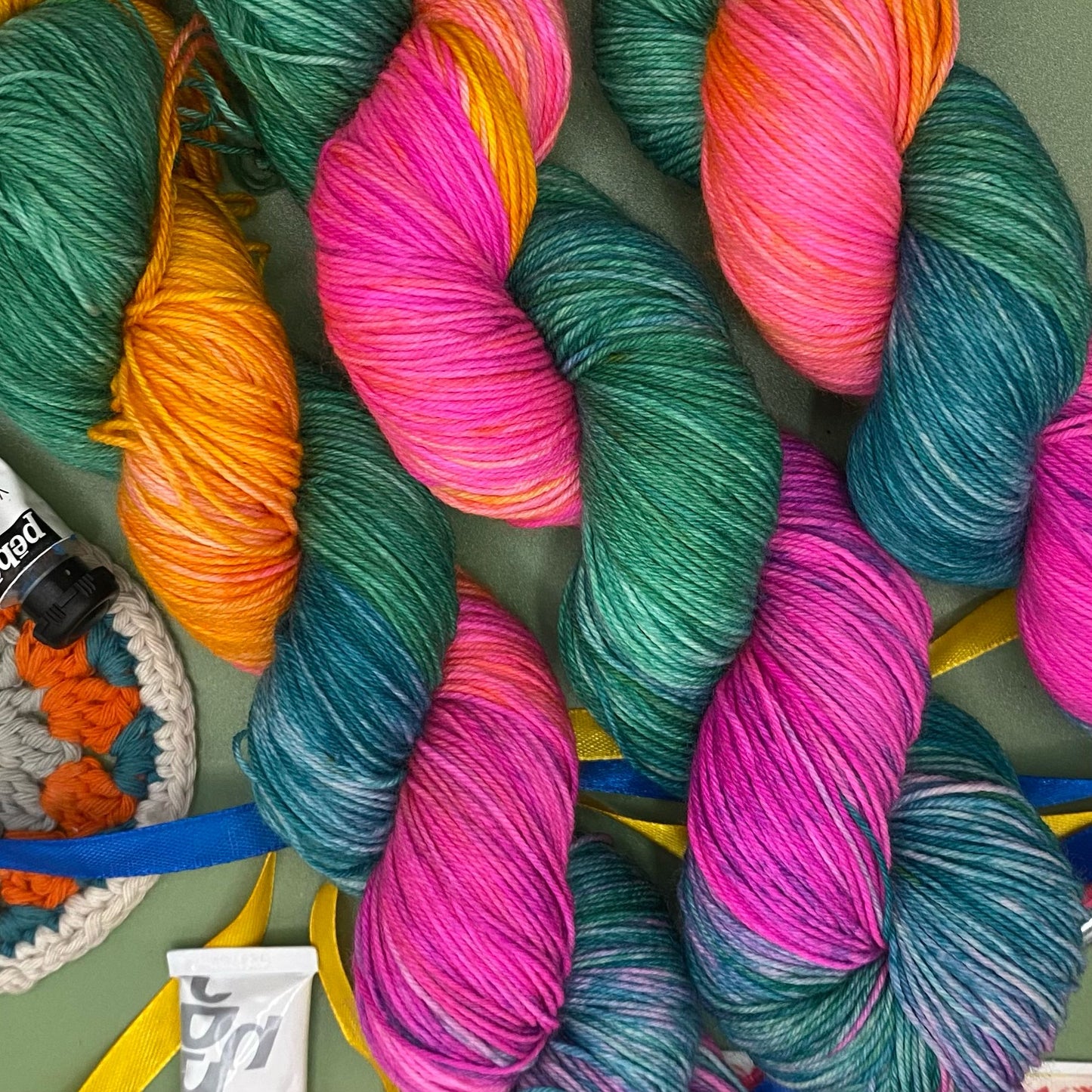 Frida Kahlo's Otomi - Superwash Sock 4 Ply