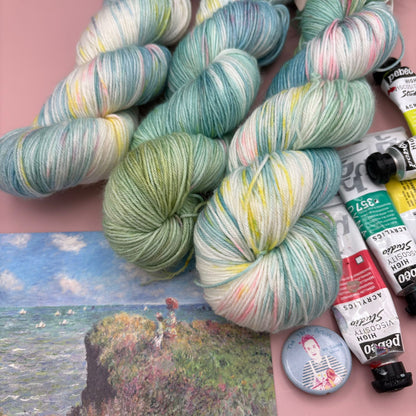 Monet Collection - 100g Skeins- Superwash Merino DK and 4 Ply - Ready to ship