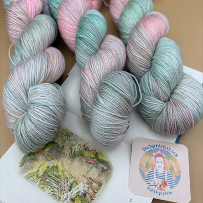 Flopsy Bunnies - Superwash Sock 4 ply or Superwash Merino DK