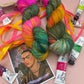 Frida Kahlo's Self-Portrait - Merino Silk 4 Ply or Superwash Sock DK
