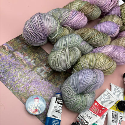 Monet Collection - 100g Skeins- Superwash Merino DK and 4 Ply - Ready to ship