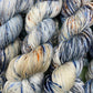 Jackson Pollock Lavender Mist - Superwash Sock 4 ply or Superwash Merino DK