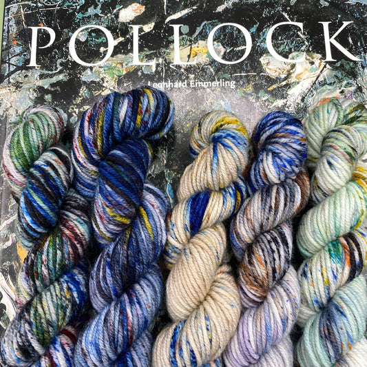 Jackson Pollock Mini Skeins - 5 x 20g Mini Skeins - Sock 4 Ply or Merino DK