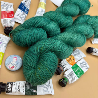 A Rainbow of Solids - Superwash Merino DK and 4 Ply