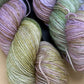 Monet Purple Irises In Giverny - Superwash Sock 4 ply or Superwash Merino DK