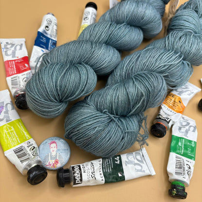 A Rainbow of Solids - Superwash Merino DK and 4 Ply