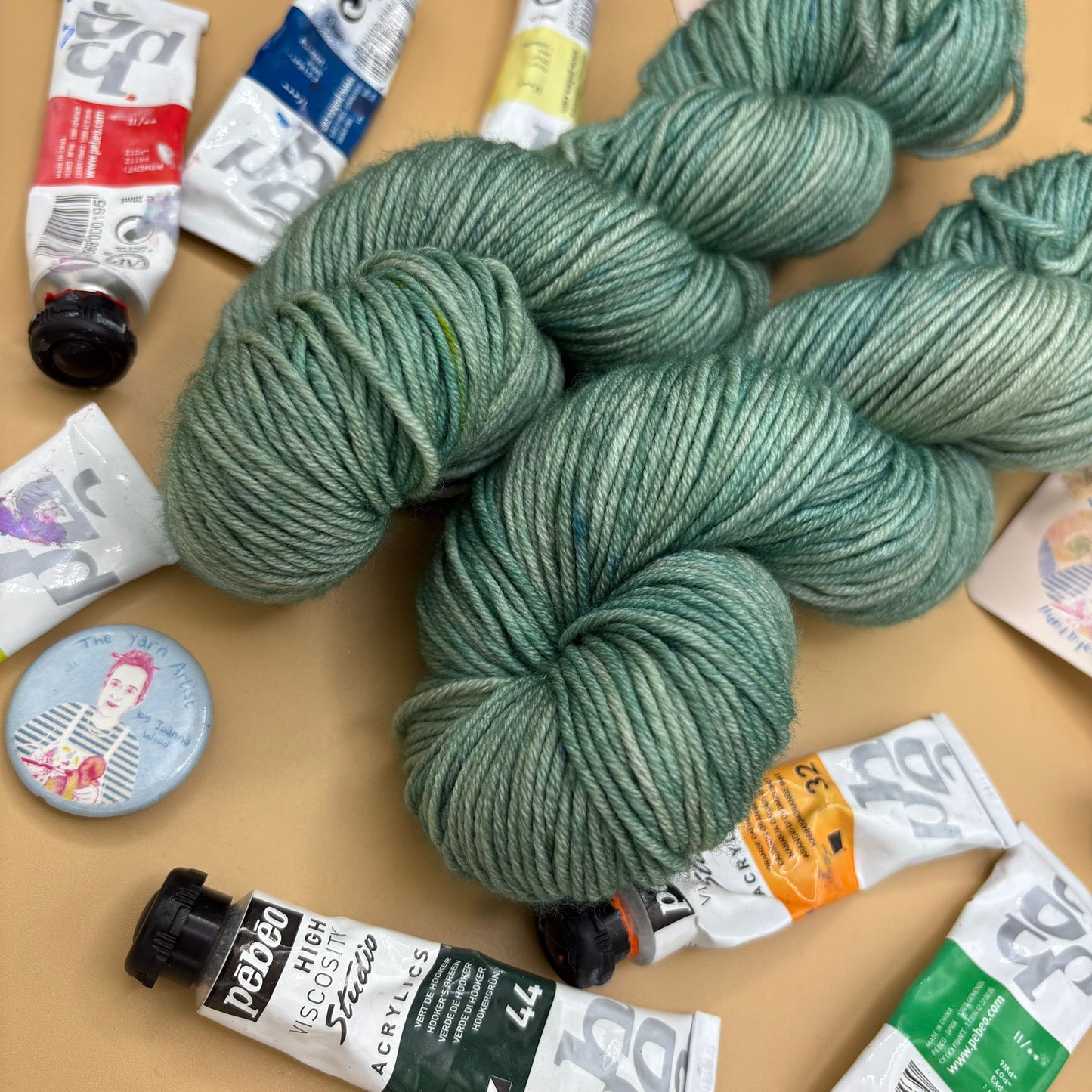 A Rainbow of Solids - Superwash Merino DK and 4 Ply