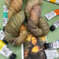 Da Vinci's Mona Lisa - Superwash Sock 4 Ply or Superwash Merino DK