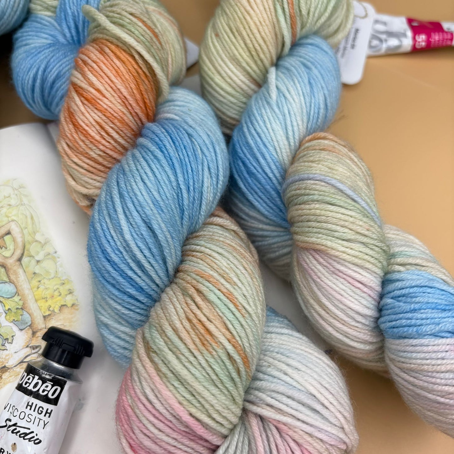 Peter Rabbit - Superwash Sock 4 ply or Superwash Merino DK