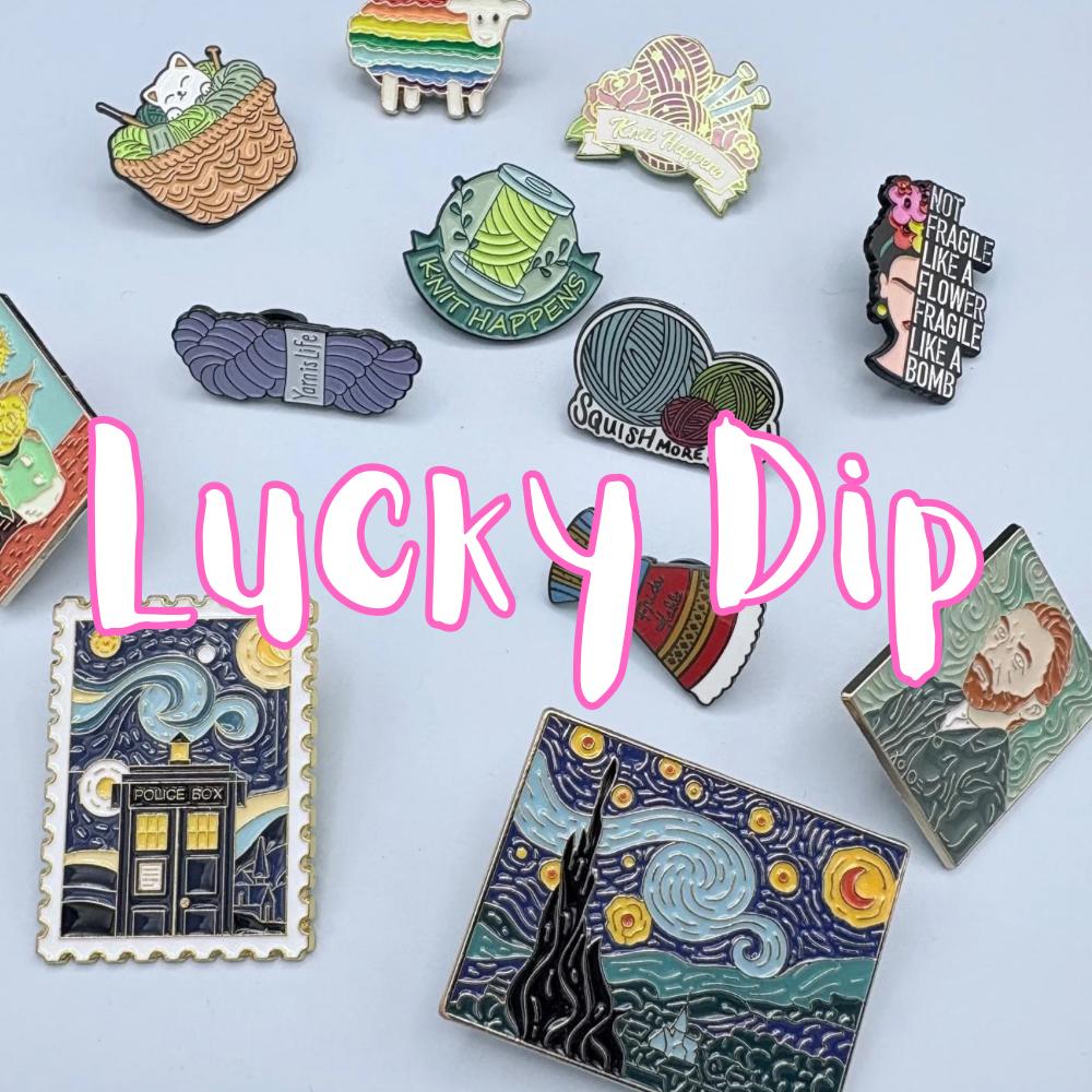 Enamel Pin Badge Lucky Dip