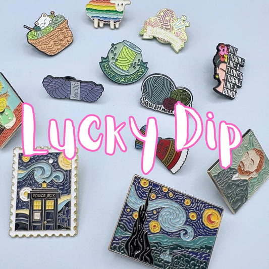 Enamel Pin Badge Lucky Dip