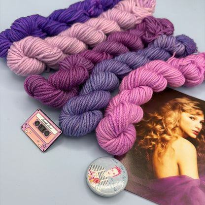 Taylor Swift Collection - Superwash Merino DK and 4 Ply - Ready to ship