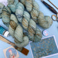 Van Gogh Almond Blossom - Superwash Sock 4 Ply or Superwash Merino DK