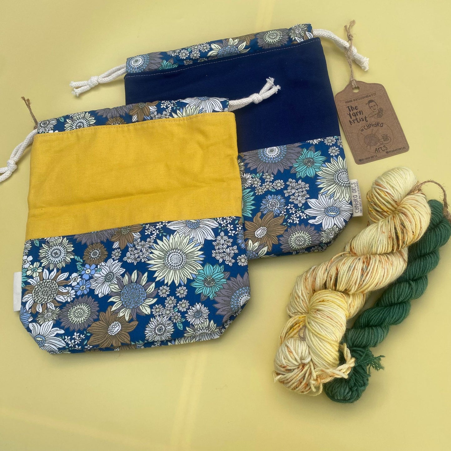 Van Gogh Sunflower Small Project Bag