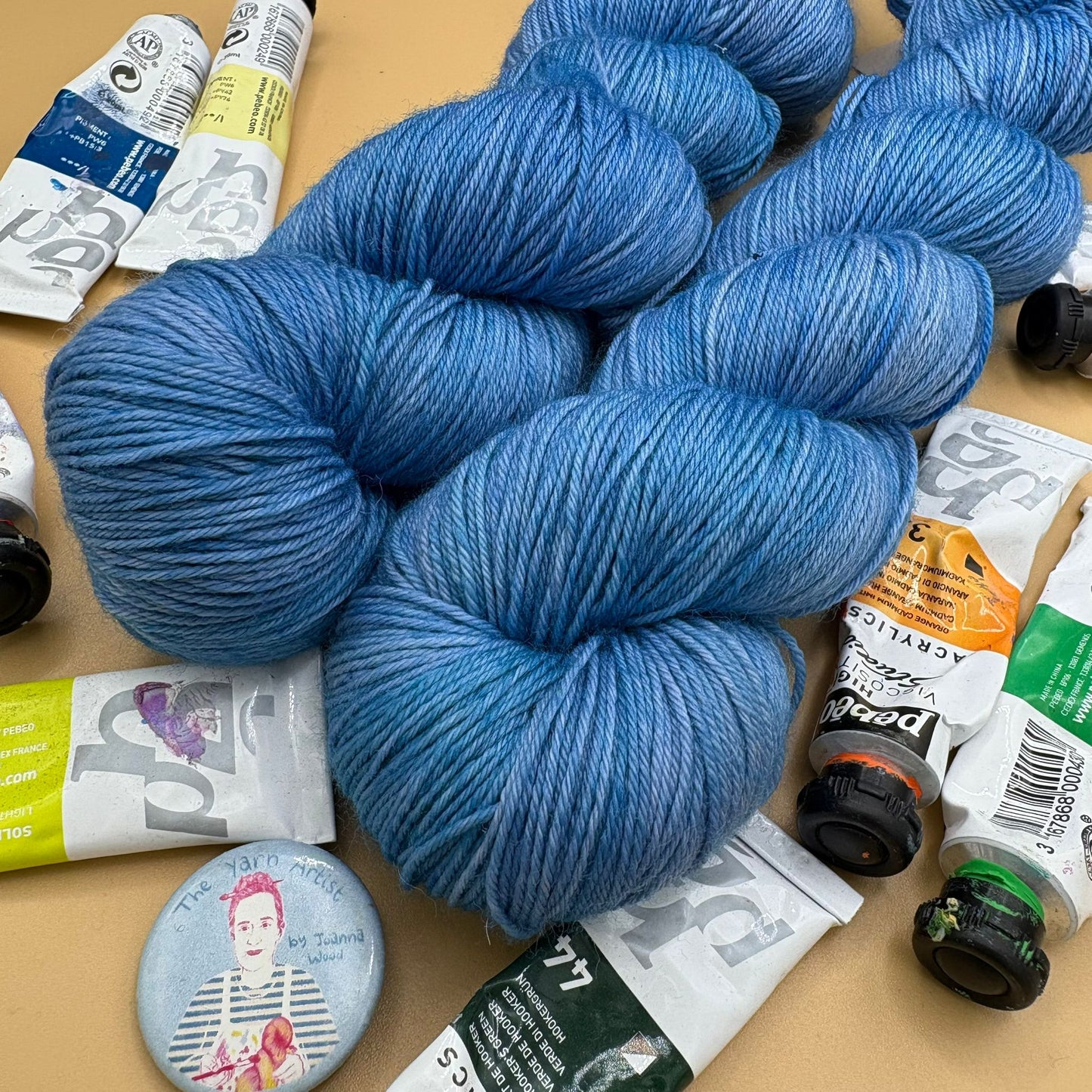 A Rainbow of Solids - Superwash Merino DK and 4 Ply