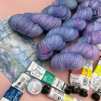 Monet Collection - 100g Skeins- Superwash Merino DK and 4 Ply - Ready to ship