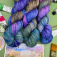 Monet's Purple Waterlilies - Superwash Sock 4 Ply + Sock DK